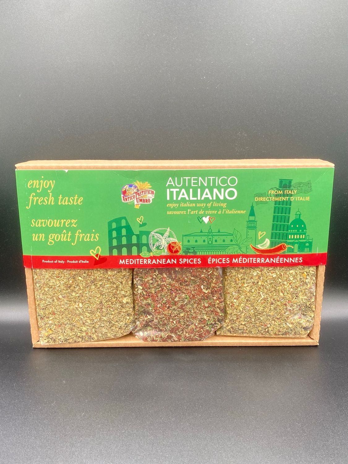 SEALED Authentic Italian / Greek / Mediterranean Spice Set
