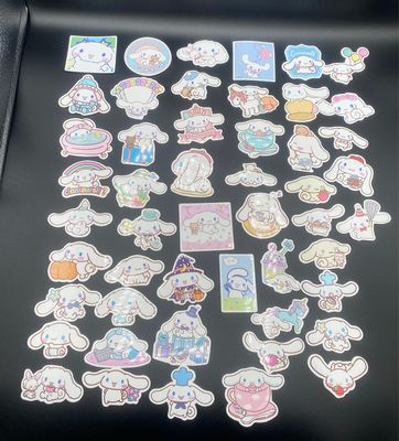 NEW 50 Cinnamon Bun from Hello Kitty Sticker Set