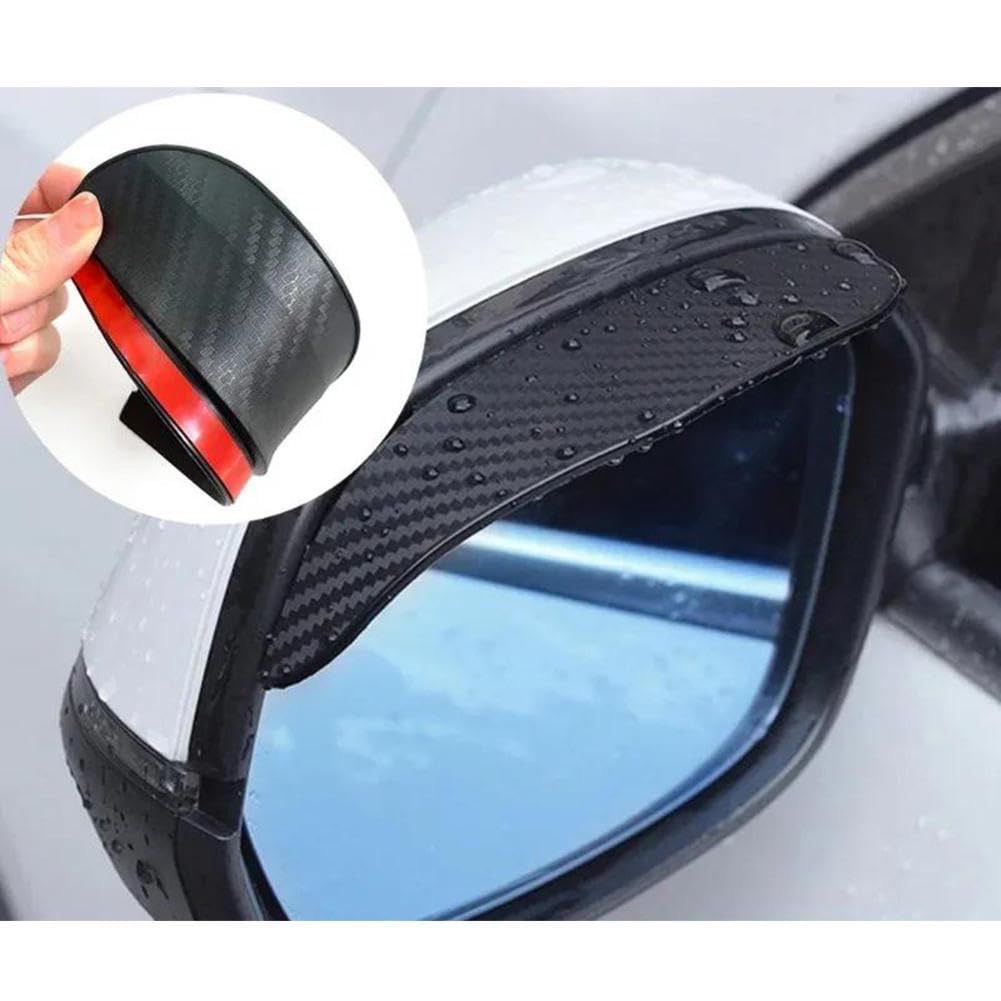 NEW 2 Pack Car Mirror Rain / Sun Shade Visor