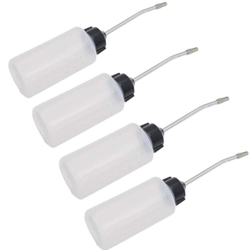 NEW 4 Pack Oil Dispenser / Lubricator Bottles with Spout