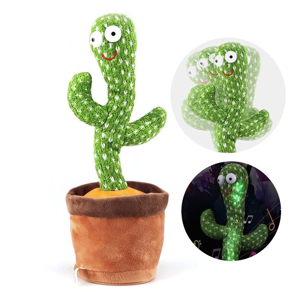 NEW Dancing Singing Cactus Toy