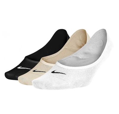 NEW 3 Pack Nike Footie Socks