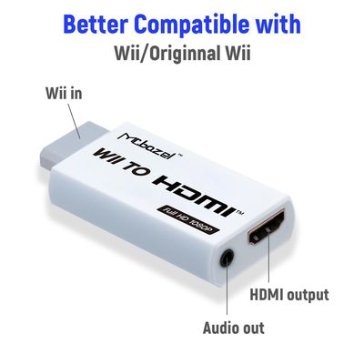 NEW Nintendo Wii to HDMI Adapter Converter