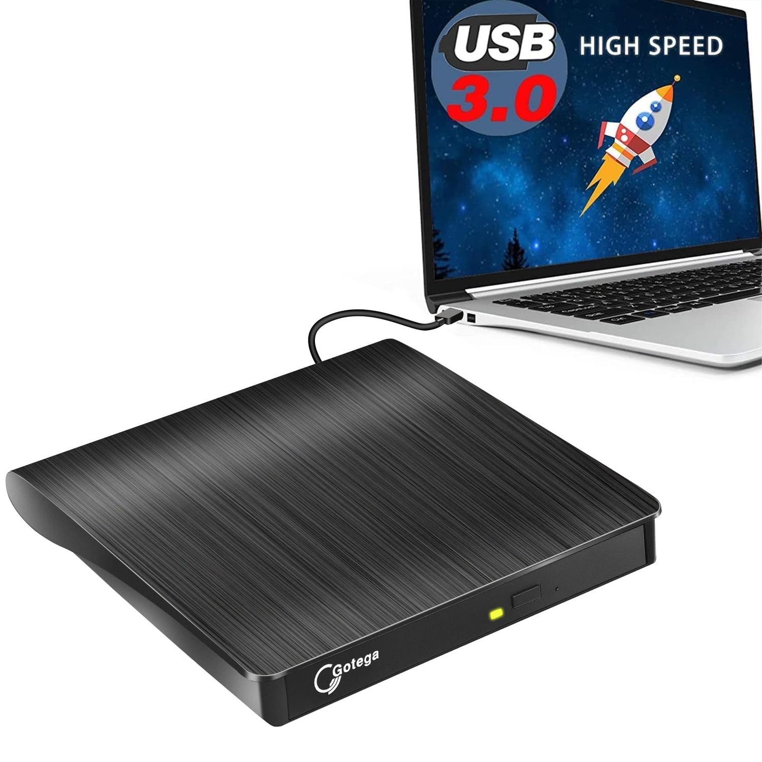 NEW External DVD Drive USB Powered