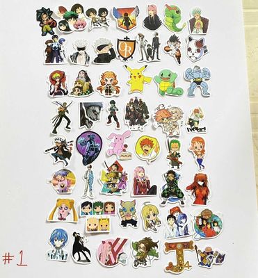 NEW 50 Anime Stickers