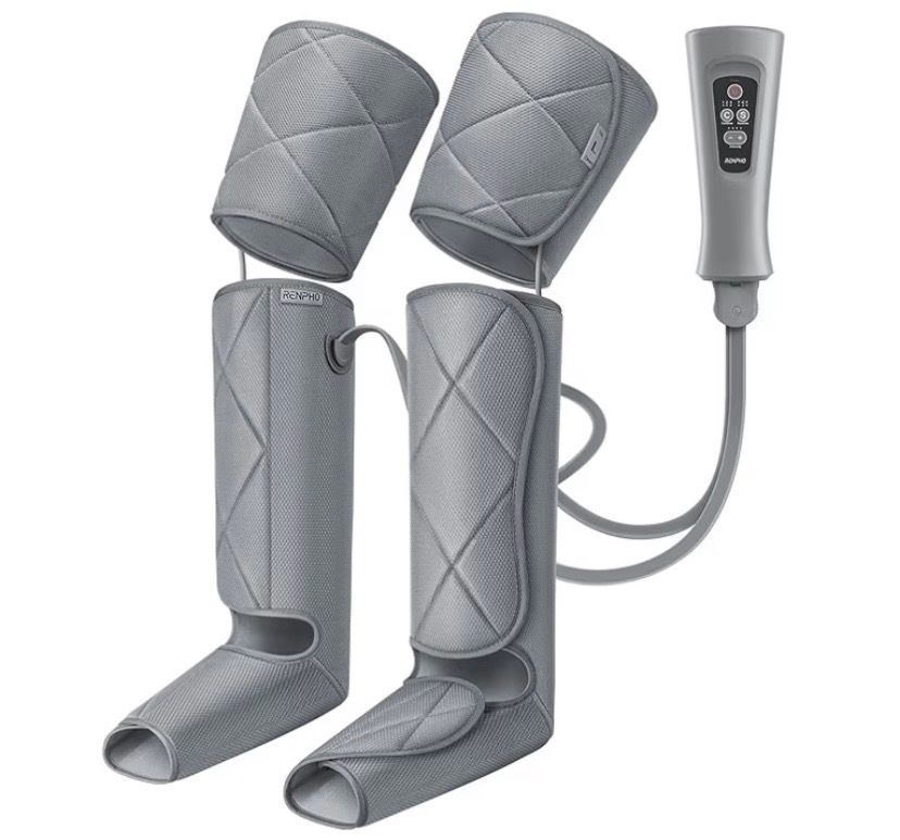 NEW Full Leg &amp; Foot Massager with Heat Air Compression