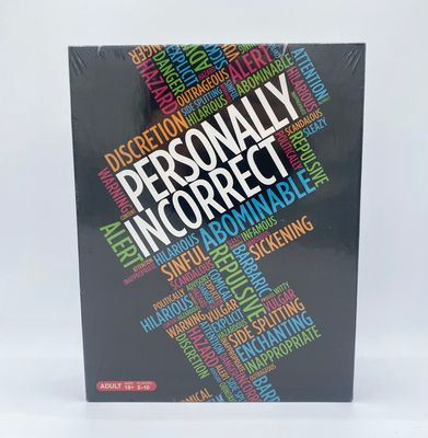 SEALED Personally Incorrect Adult Board Card Party Game (reg $51)