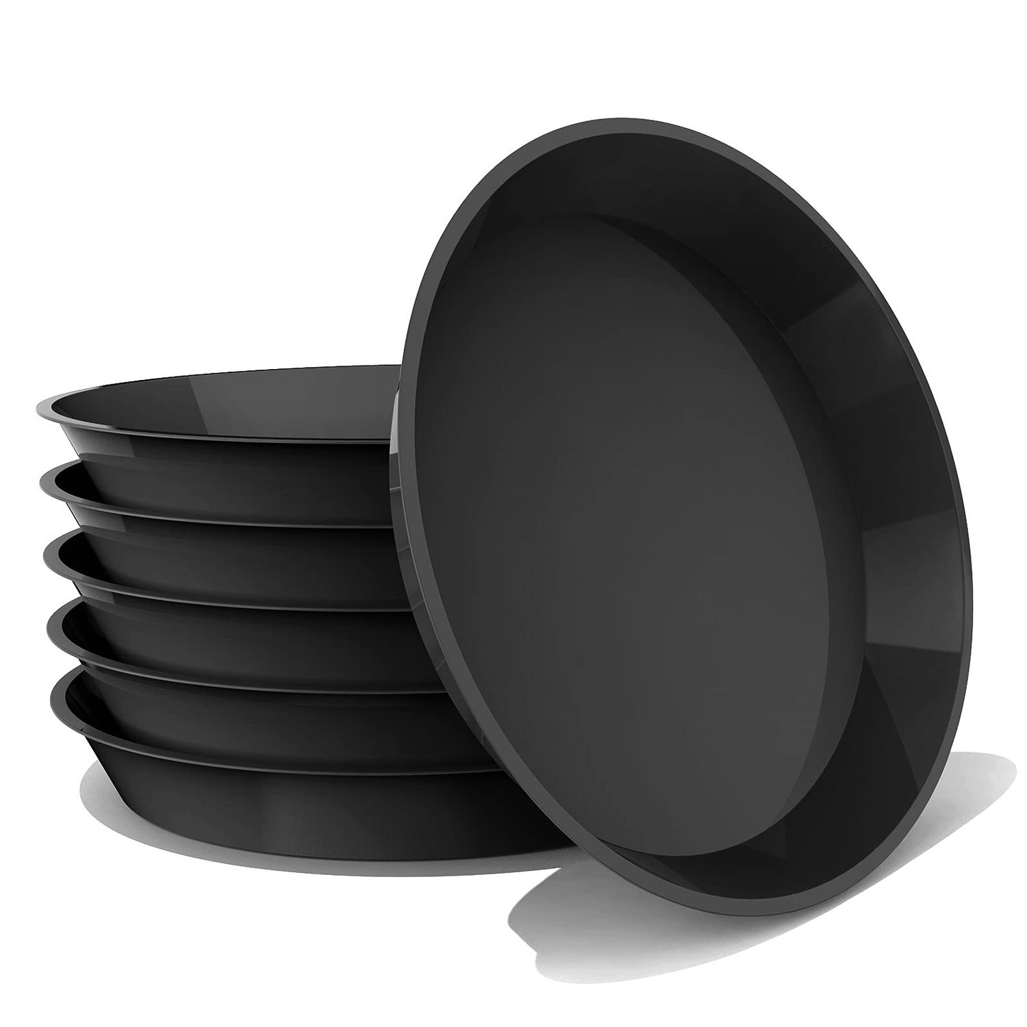 NEW 6 Pack Plant Saucer Drip Trays 12”