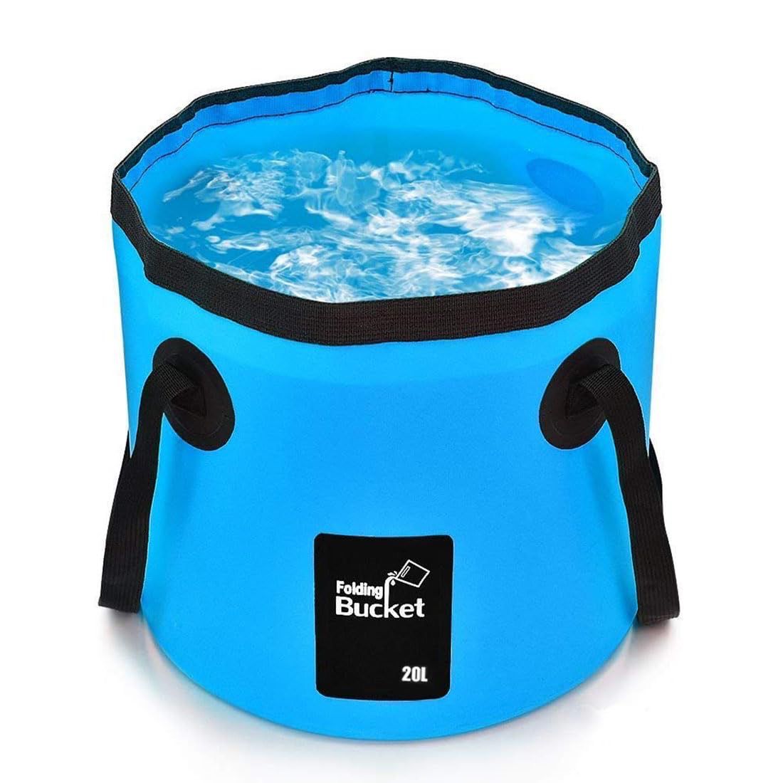 NEW Collapsible Camping Water Bucket 20L