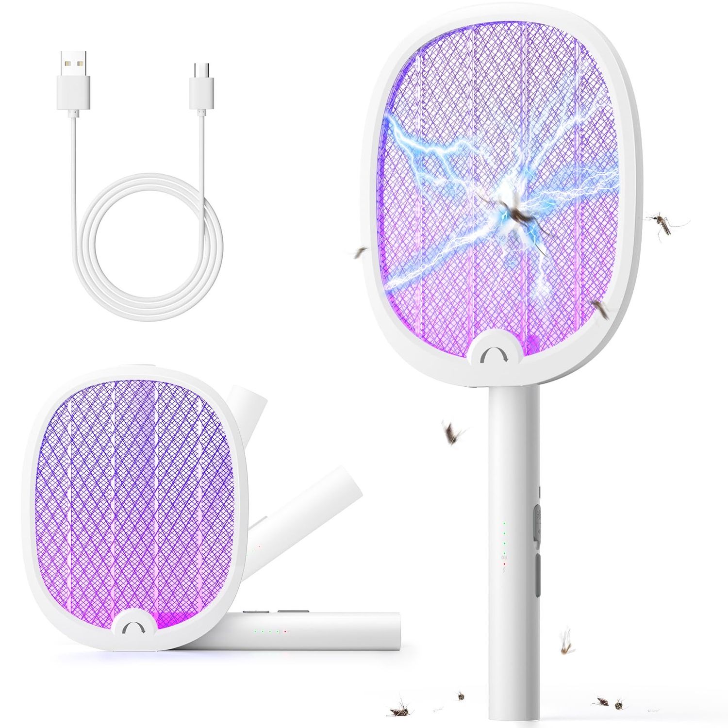 NEW Electric Fly Swatter Bug Zapper