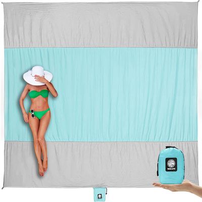 NEW Oversized Sandproof Waterproof Beach Blanket Mat