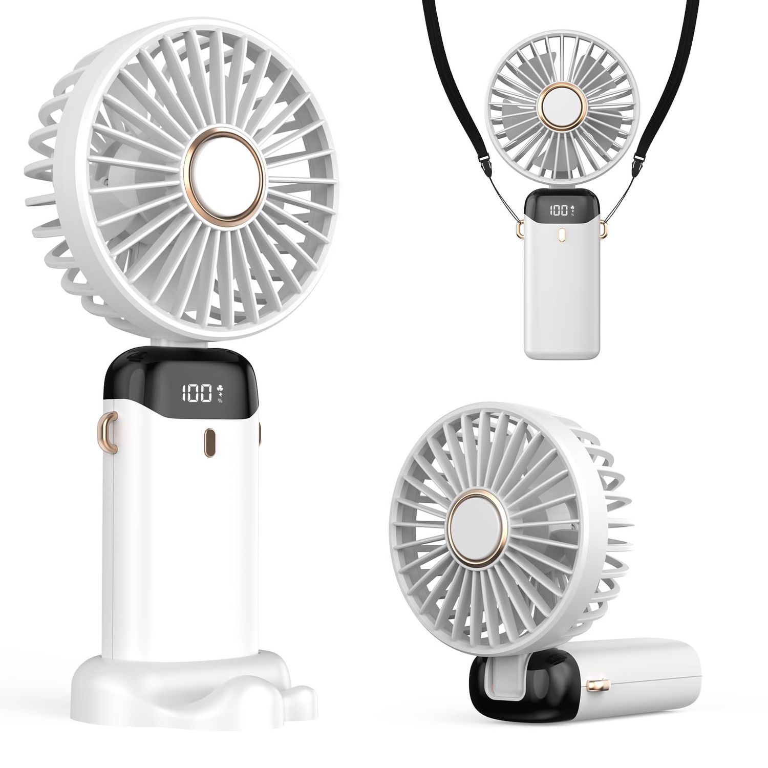 NEW 5 Speed Handheld Portable Fan