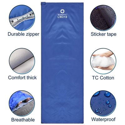 NEW Warm Weather Adult Waterproof Sleeping Bag