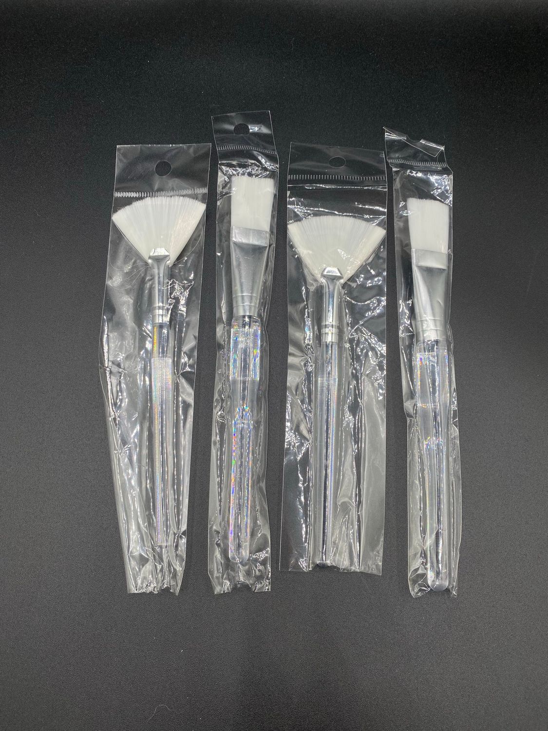 NEW 4 Facial Cream &amp; Mud Mask Applicator Brushes