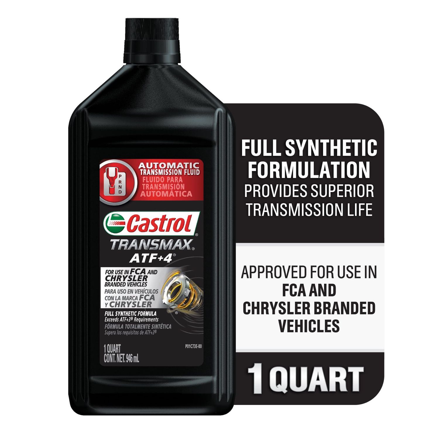 SEALED Castrol 06810 Transmax ATF+4 Automatic Transmission Fluid