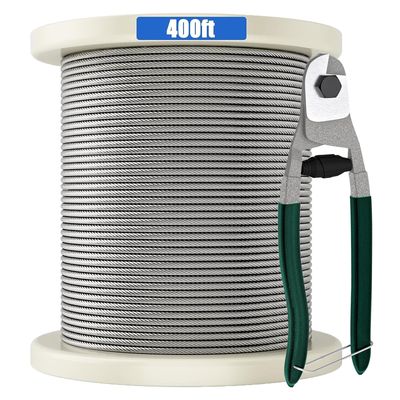NEW 400ft Deck Rail Cable Wire Stainless Steel