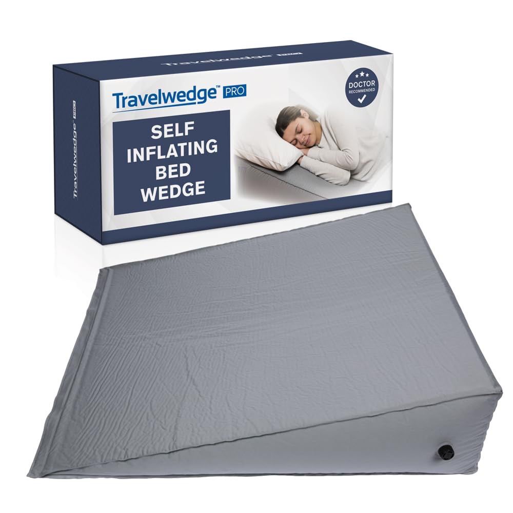 SEALED Self-Inflating Bed Wedge Bed Pillow