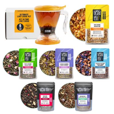 SEALED Tiesta Tea Ultimate Live Kit Loose Leaf SEALED Tiesta Tea Ultimate Live Kit Loose Leaf