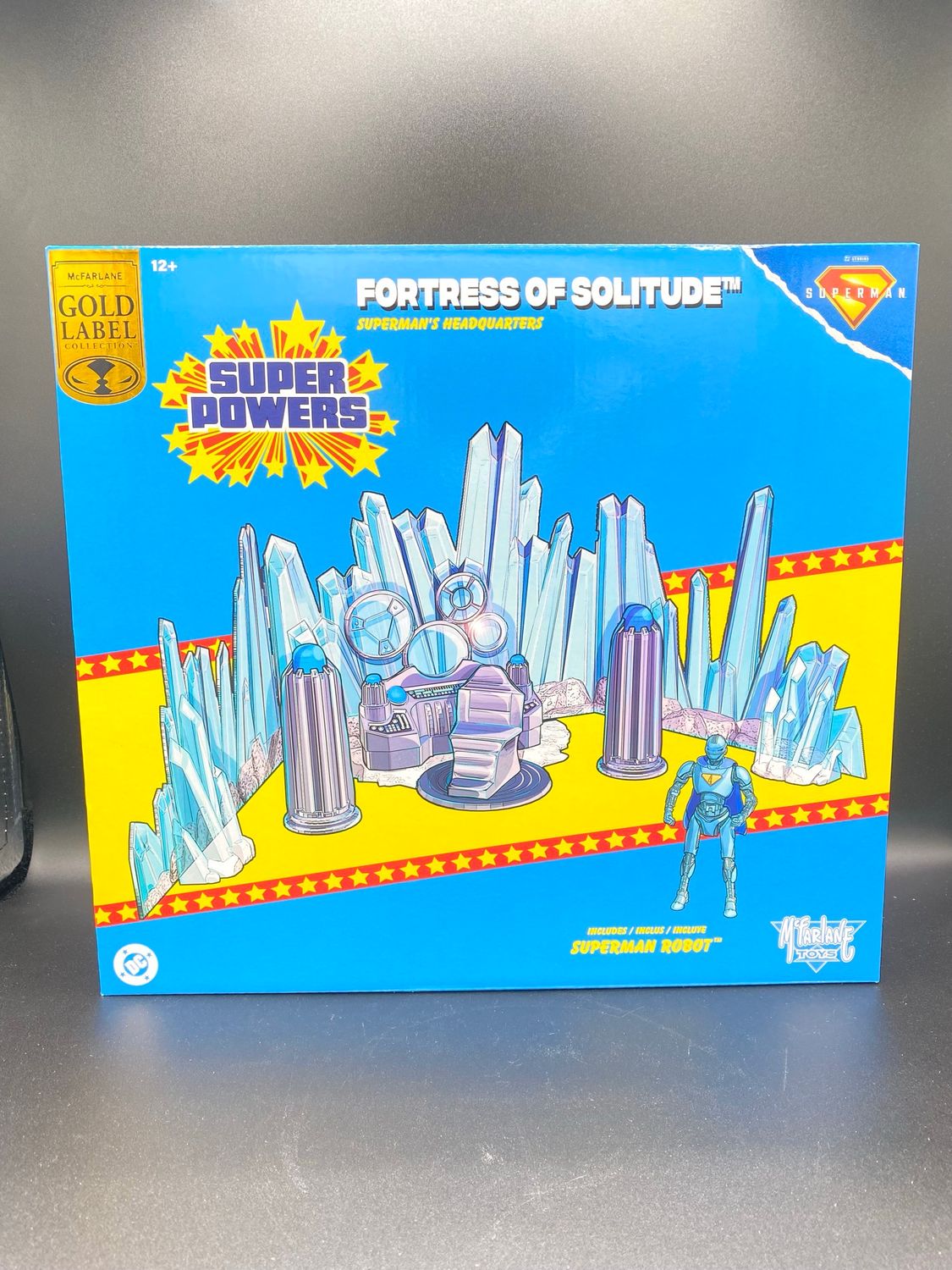 SEALED McFarlane Toys DC Super Powers: Fortress of Solitude