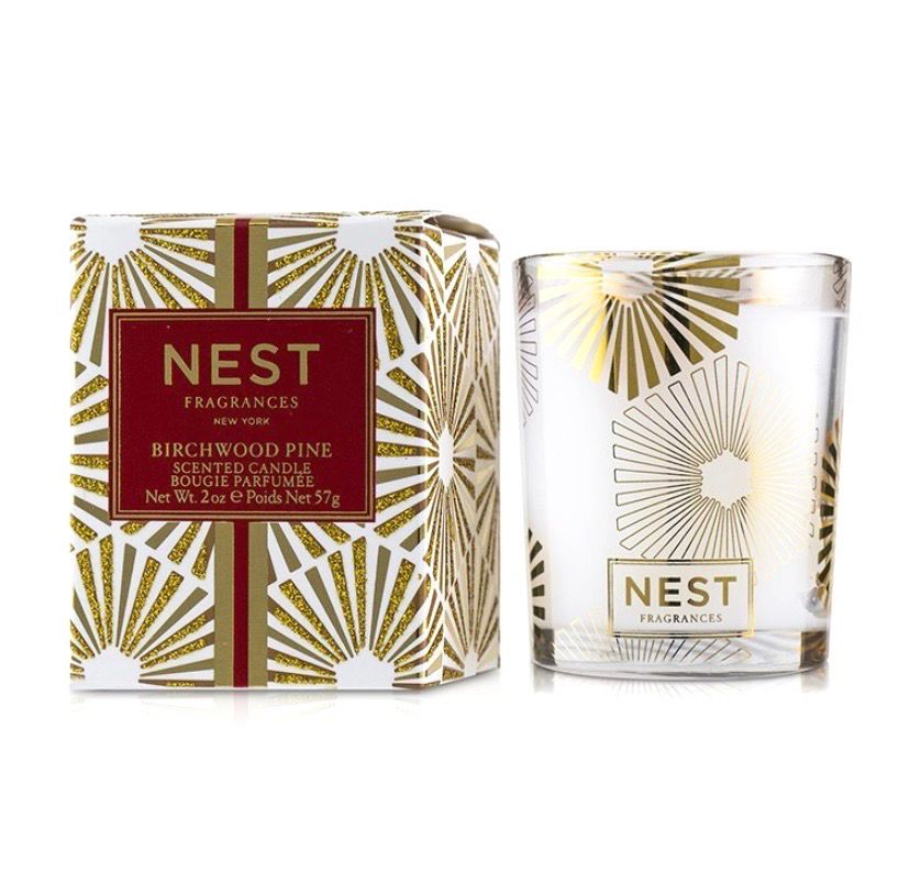 NEW NEST Birchwood Pine Scented Candle