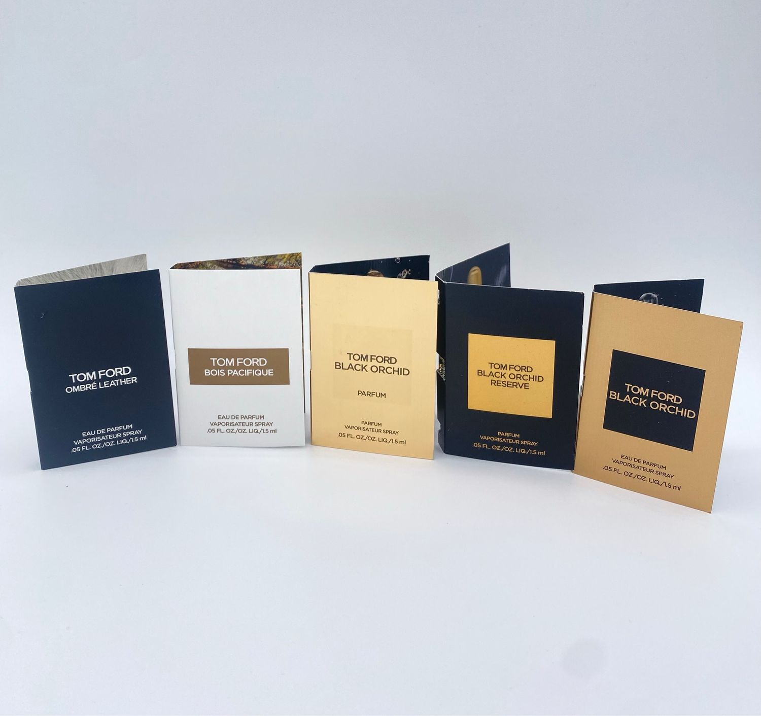 NEW 5 Men’s Tom Ford Travel Size Colognes 1.5ml