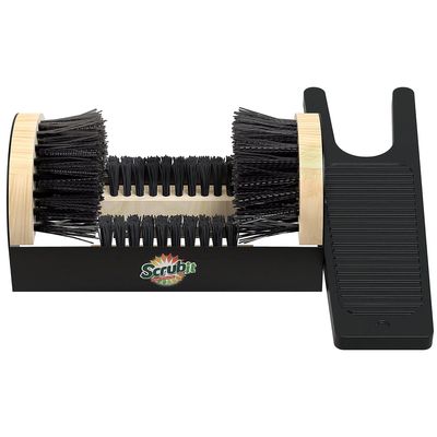 NEW ”SCRUB IT” Cleaning Boot Scraper Brush &amp; Boot Jack
