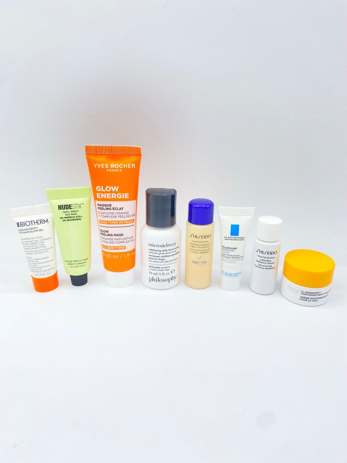 NEW 8 Assorted Travel Size Creams, Face Masks, Serum, &amp; Face Wash