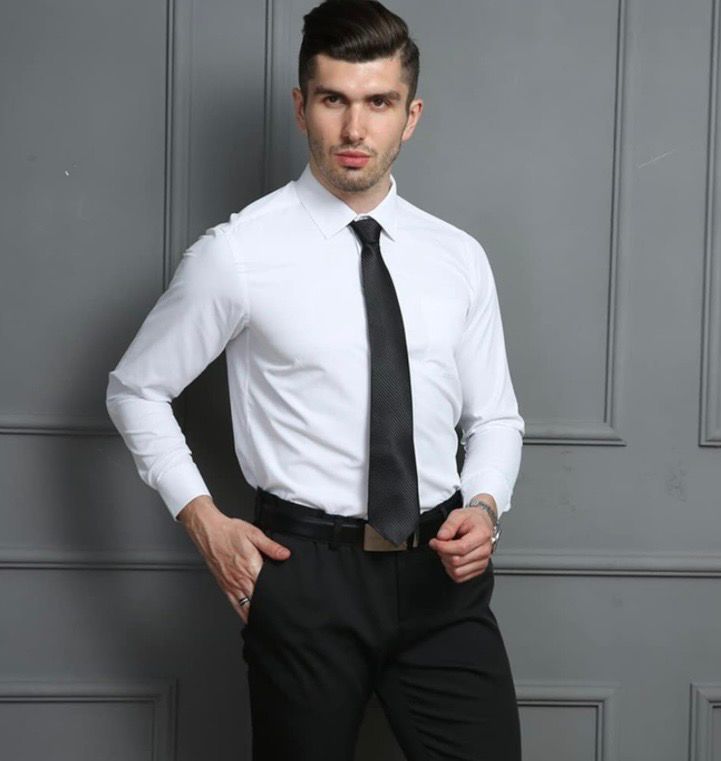 NEW Men’s White Dress Shirt XL