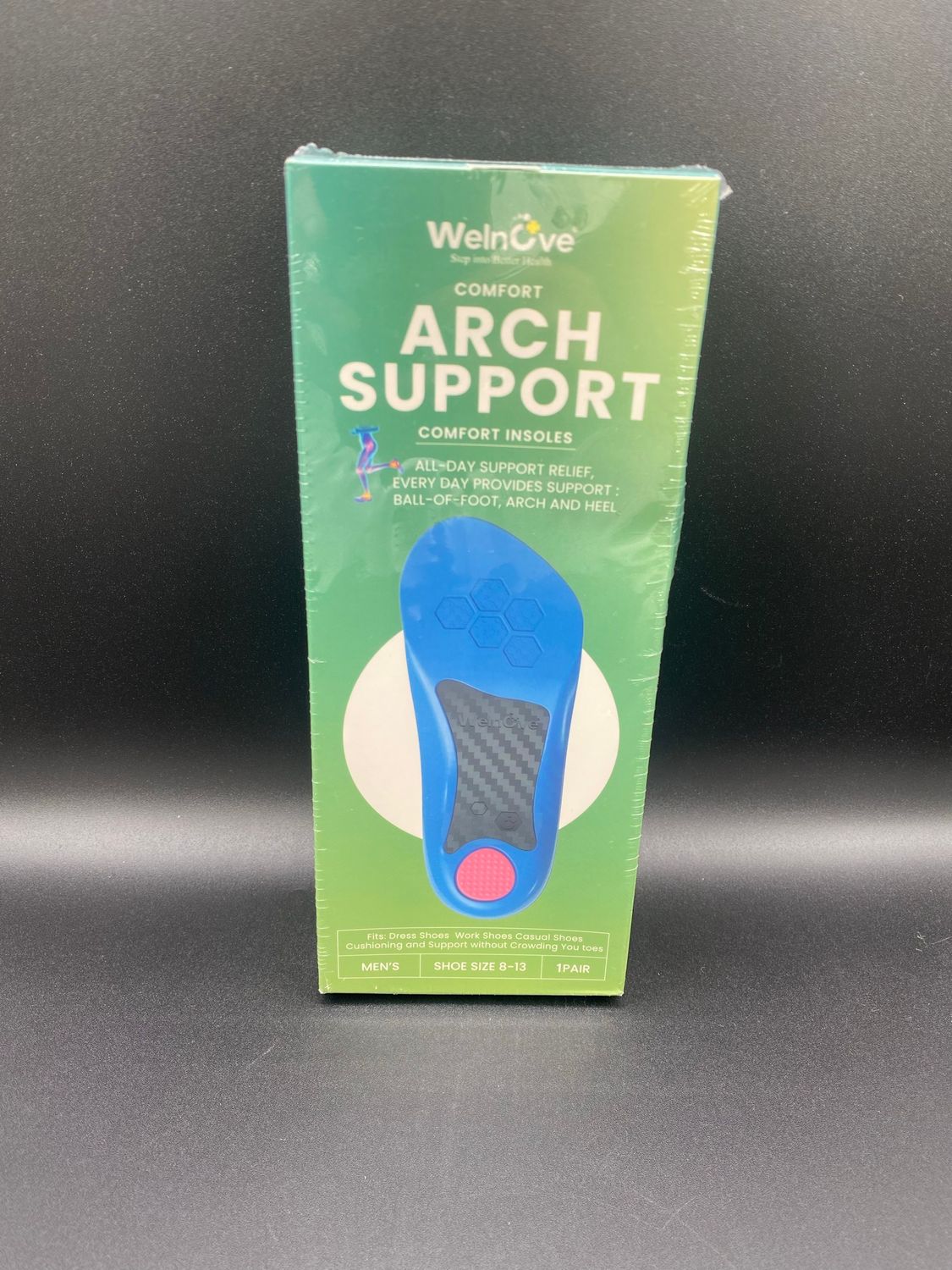 SEALED Men’s Comfort Arch Support Insoles
