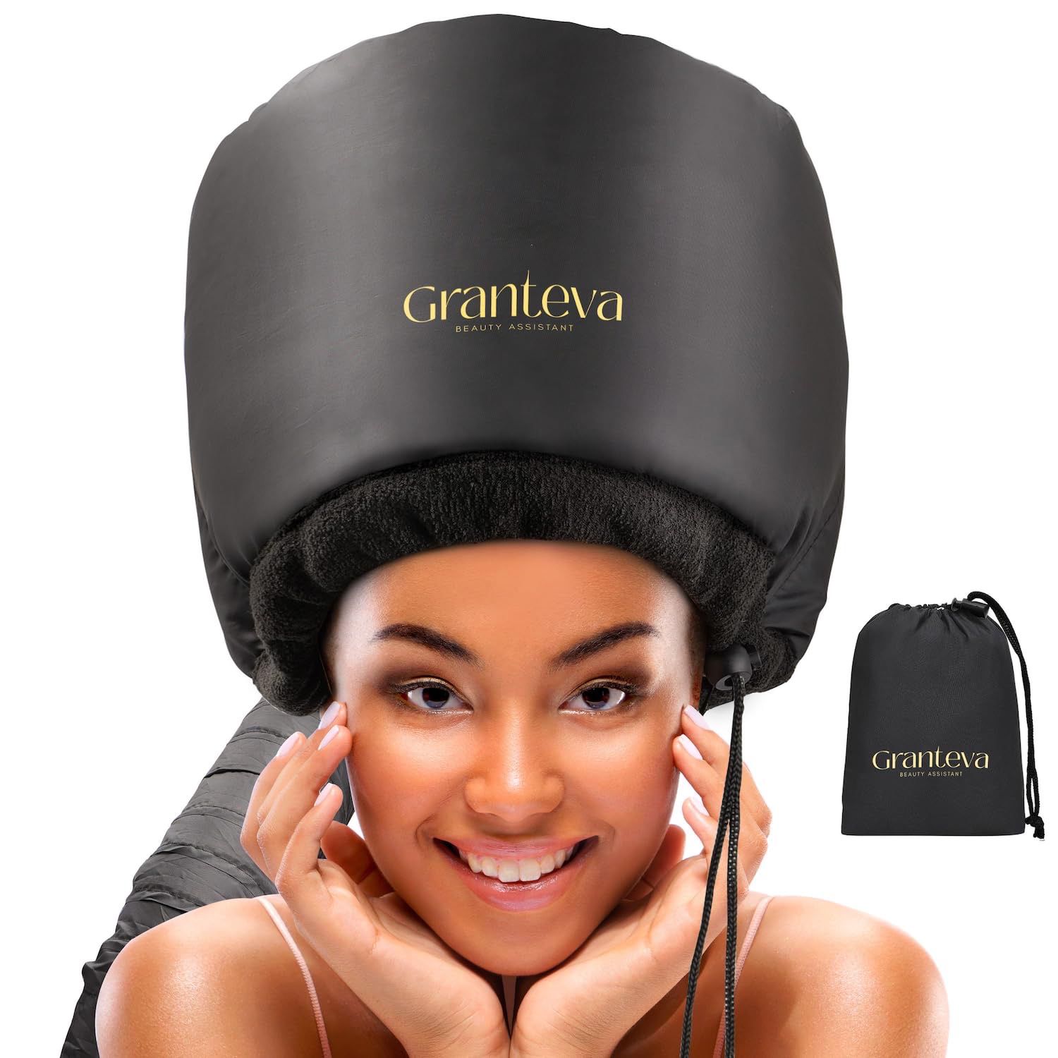 NEW Hooded Soft Bonnet Hair Dryer Attachment
