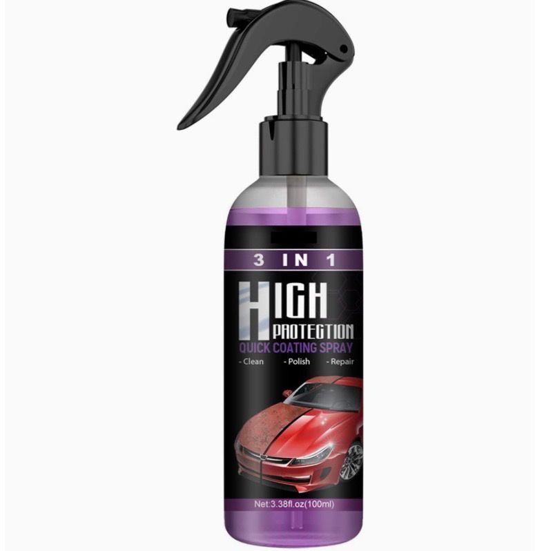 SEALED 3 in 1 High Protection Car Coating Spray Anti Scratch