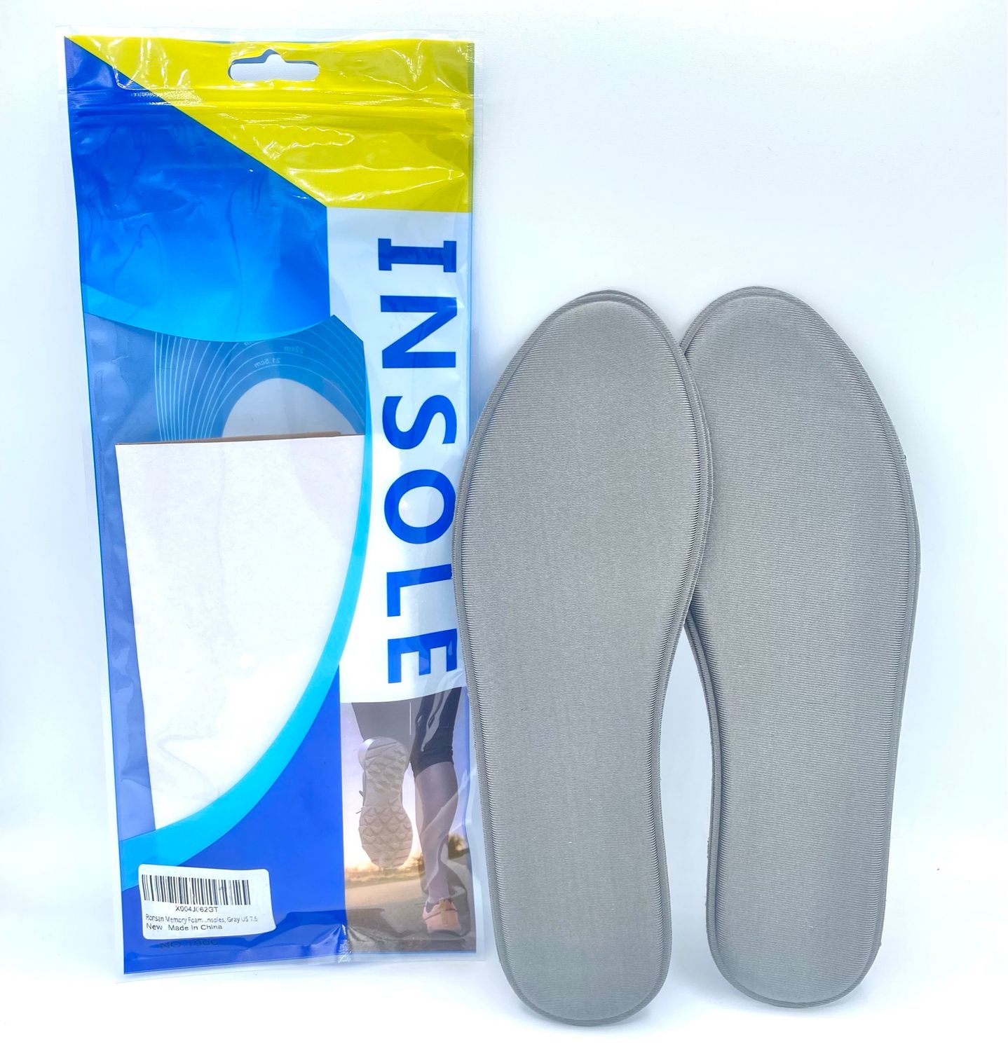 NEW Ronsan Womens Shoe Insoles Size 7.5