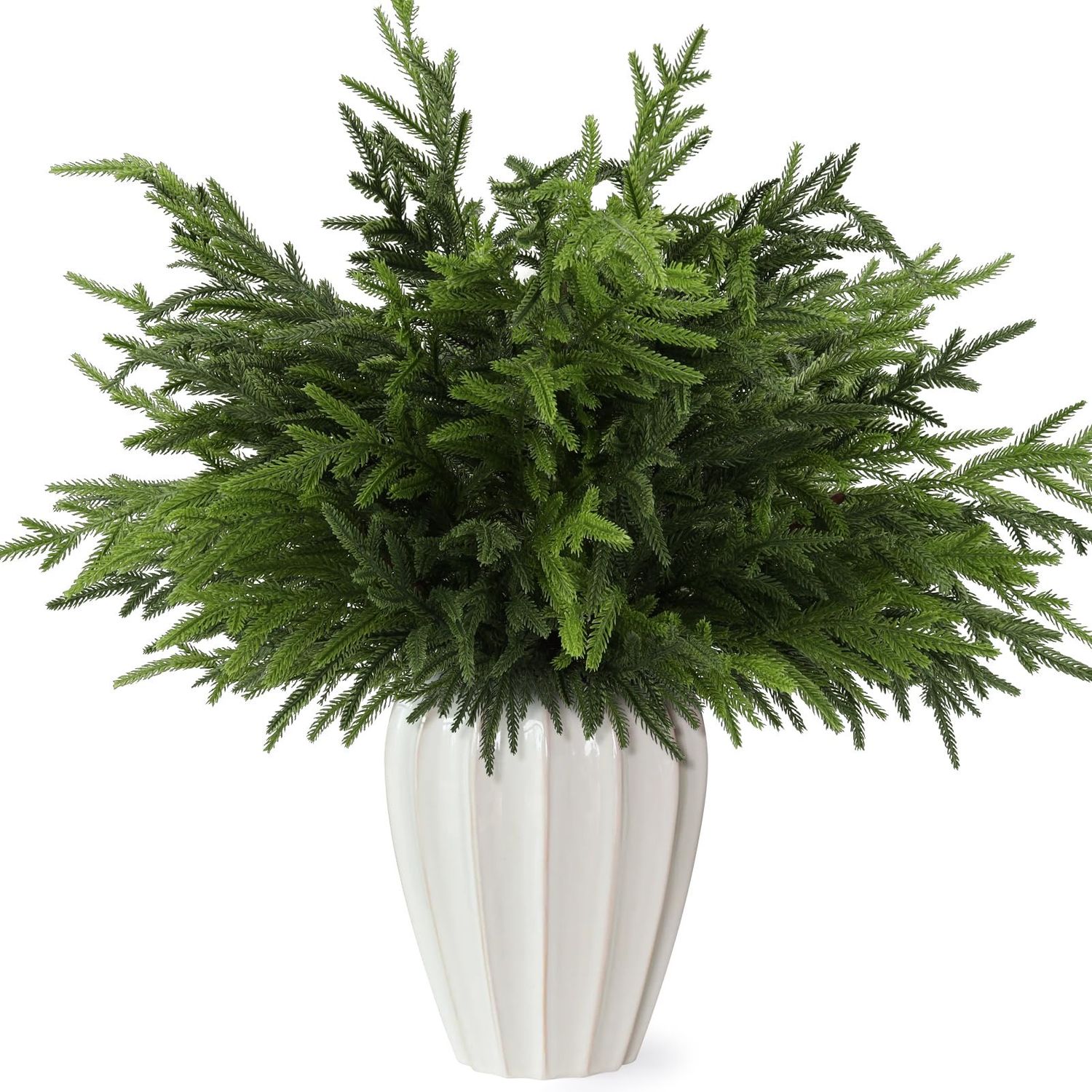 NEW 12 Pack 24” Artificial Norfolk Pine Branches