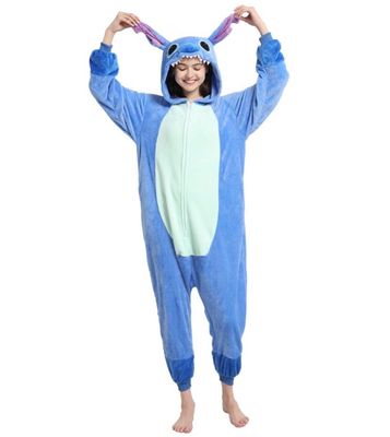 NEW Adult Stitch Pyjama Onesie 2XL