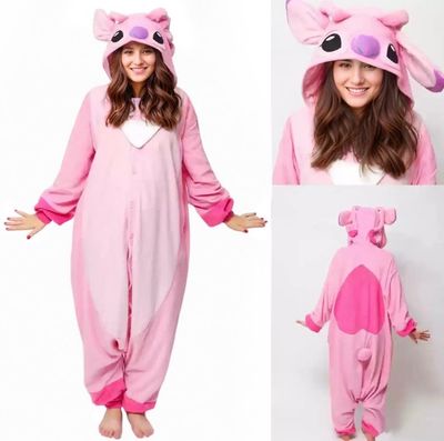 NEW Kids “Angel” Stitch Pyjama Onesie Size 5/6 &amp; 11/12