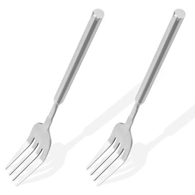 NEW 2 Pack Extendable Telescopic Camping Forks