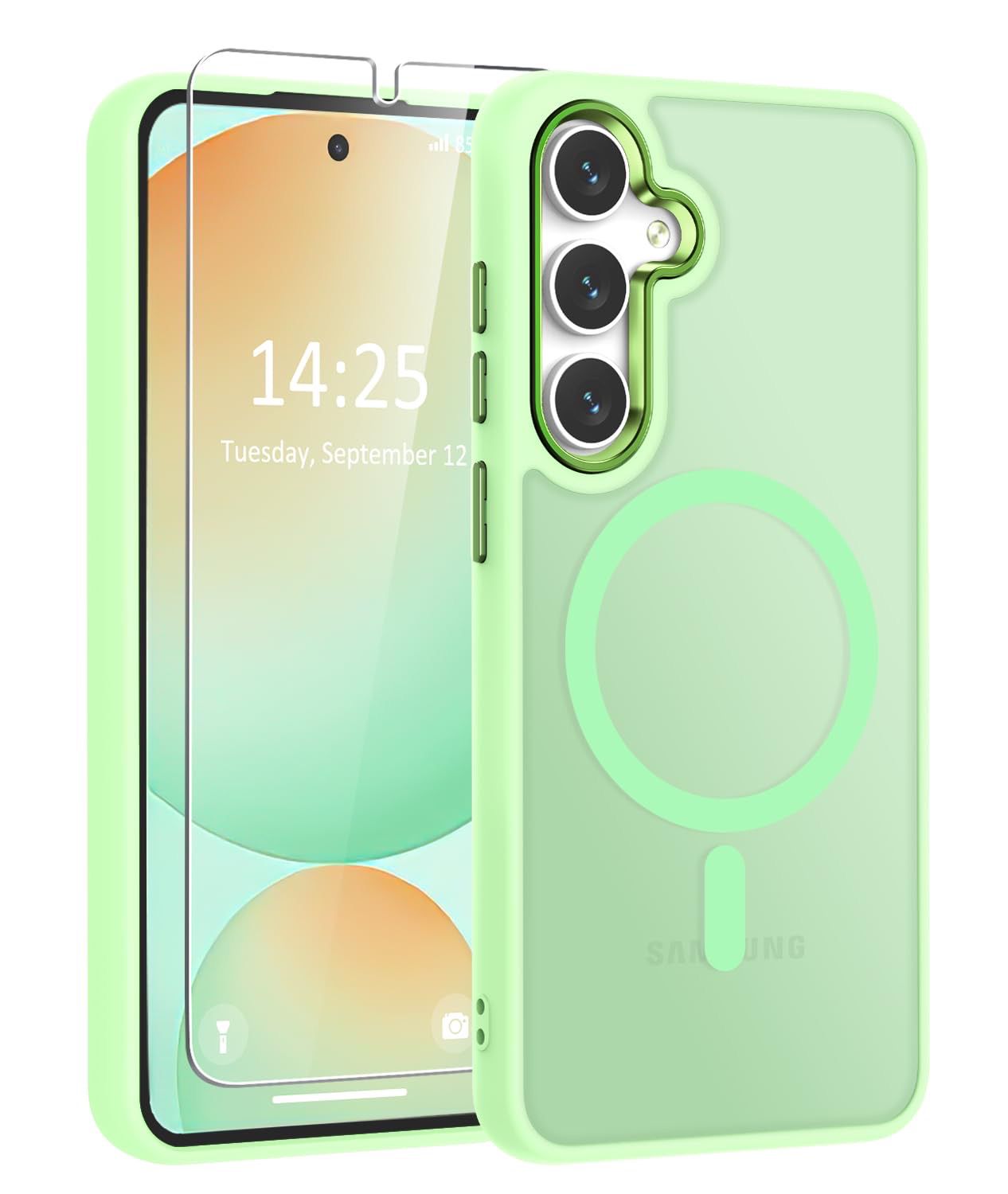 NEW Samsung Galaxy S24 Plus / S25 Plus Phone Case Mint Green