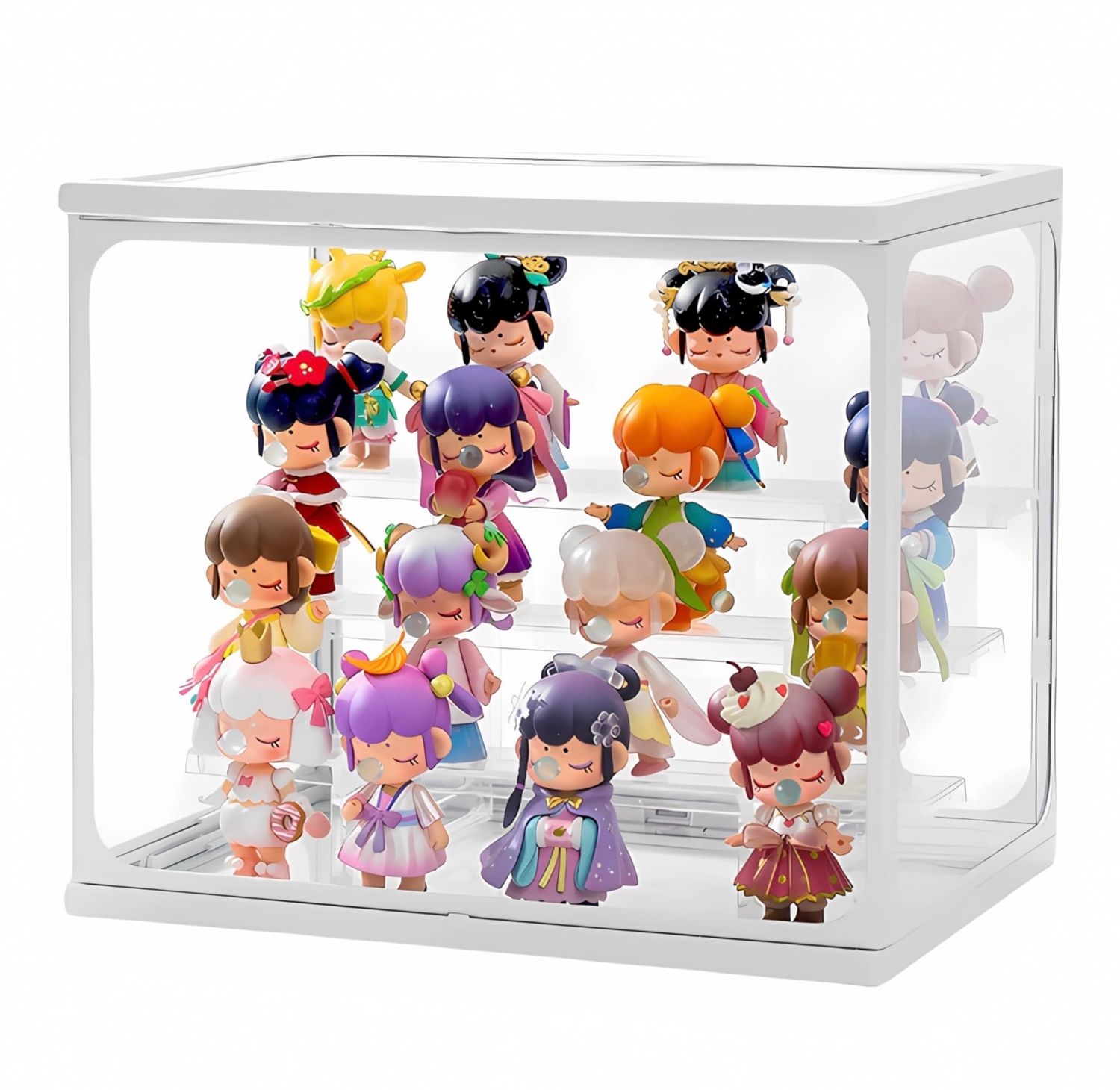 NEW Tempered Glass Display Case for Collectibles