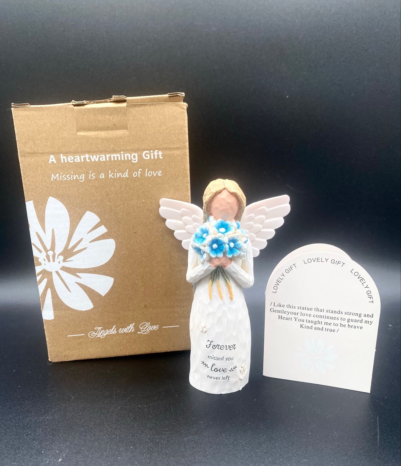 NEW Engraved ”Forever” Angel Figurine