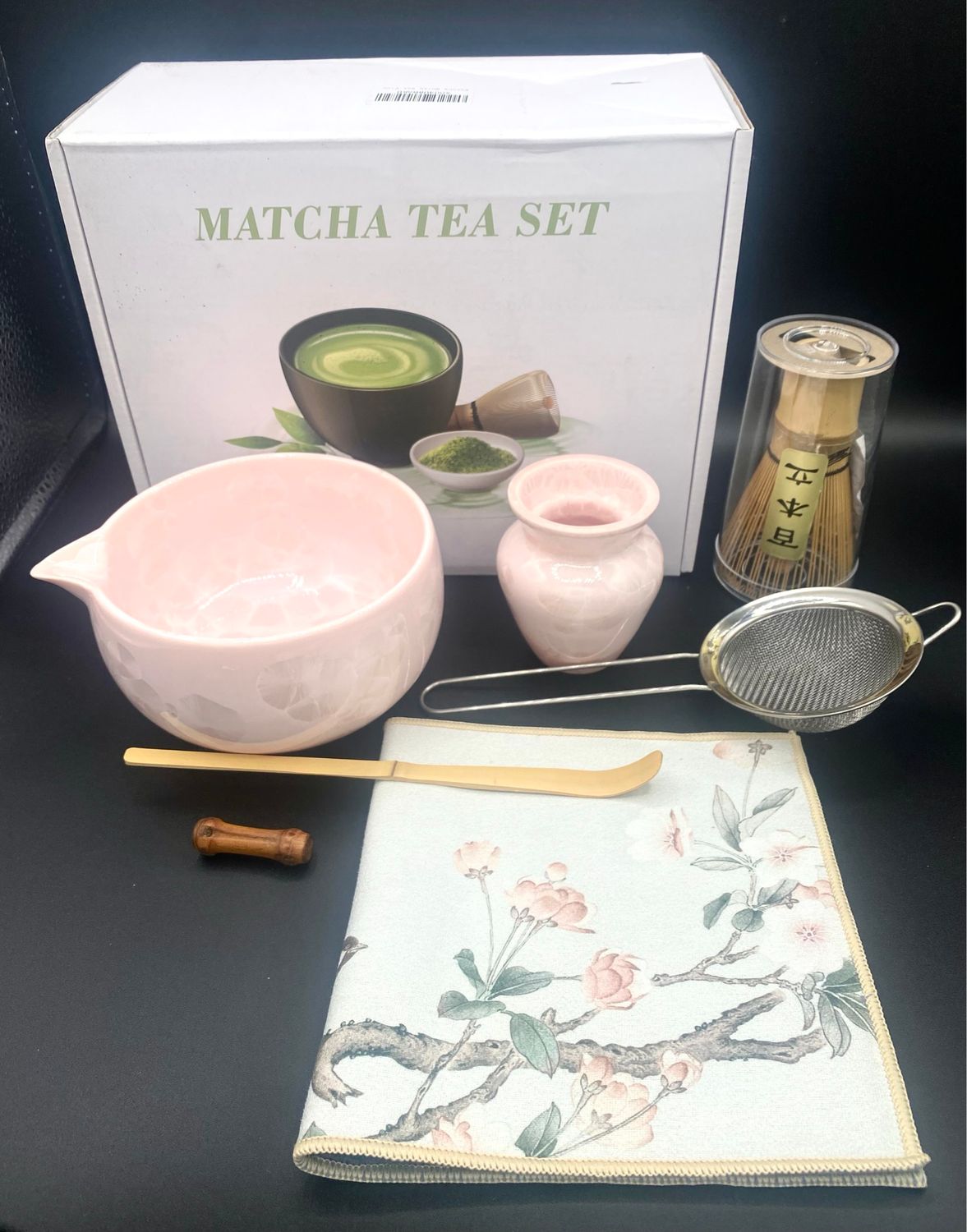 NEW Japanese Matcha Tea Whisk &amp; Bowl Set