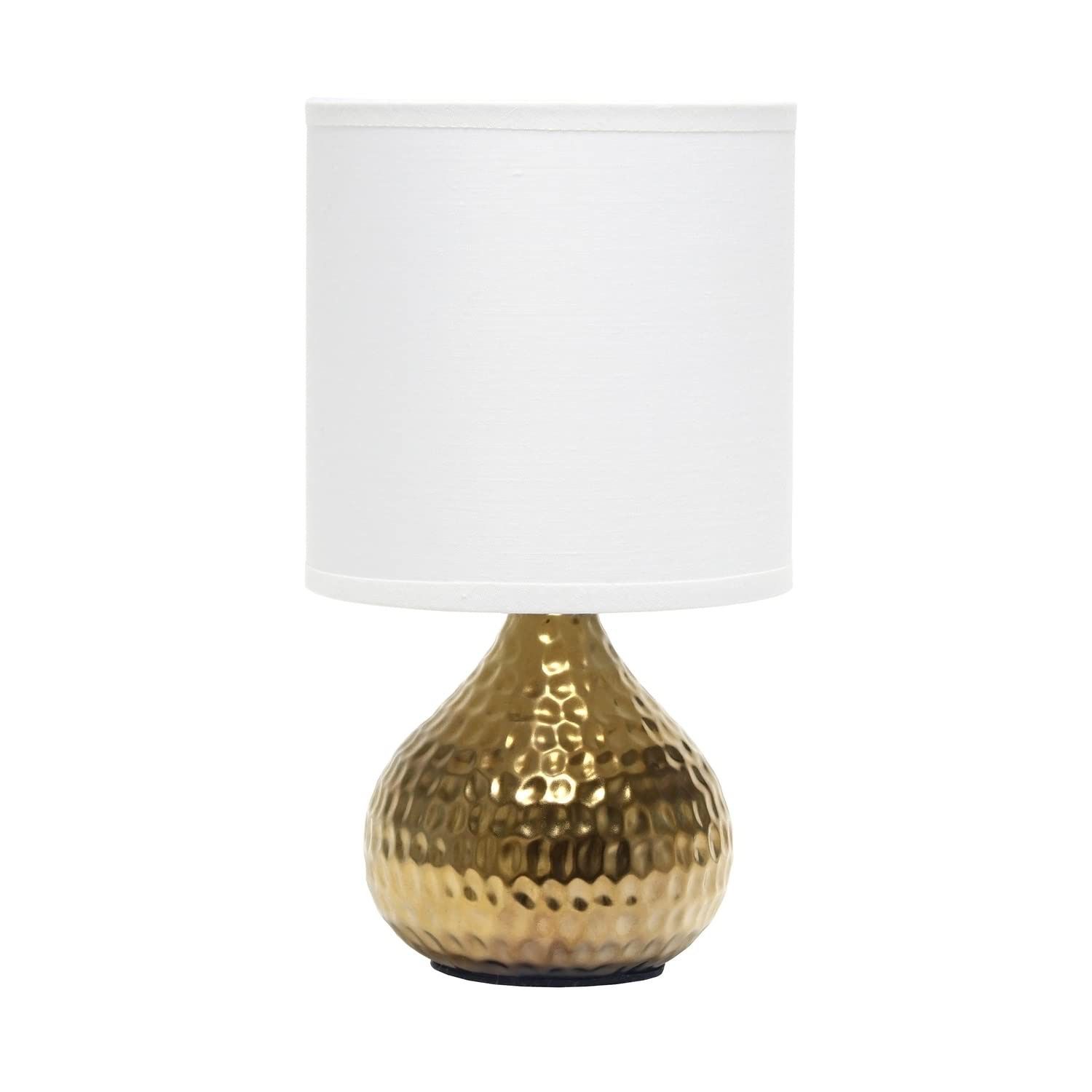 NEW Gold Drip Mini Table Lamp with Shade