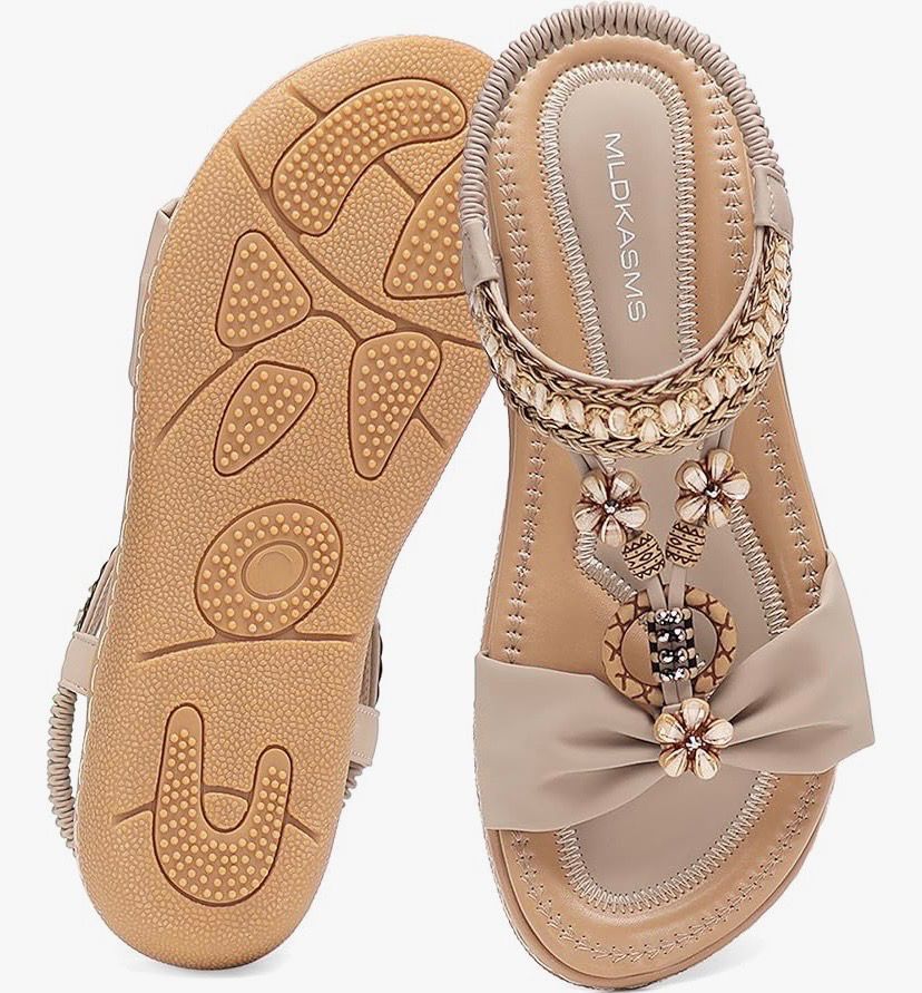 NEW Women’s Boho Sandals Flats Size 7
