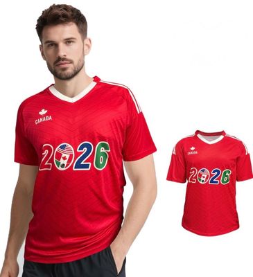 NEW Men’s 2026 North American Canada Soccer Cup Jersey