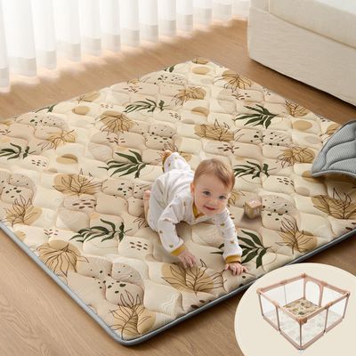 NEW Thick Padded Baby Floor Play Playpen Mat