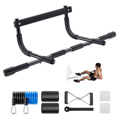 NEW Doorway Workout Pull Up Bar &amp; Resistance Bands