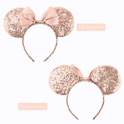 NEW Gold Mouse Ears Headband Halloween Costume Accessory
