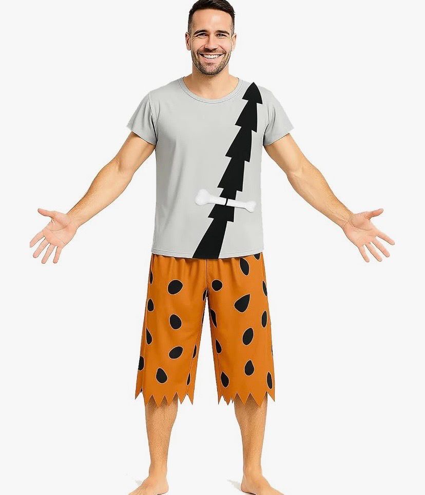 NEW Men’s Caveman Halloween Costume Medium