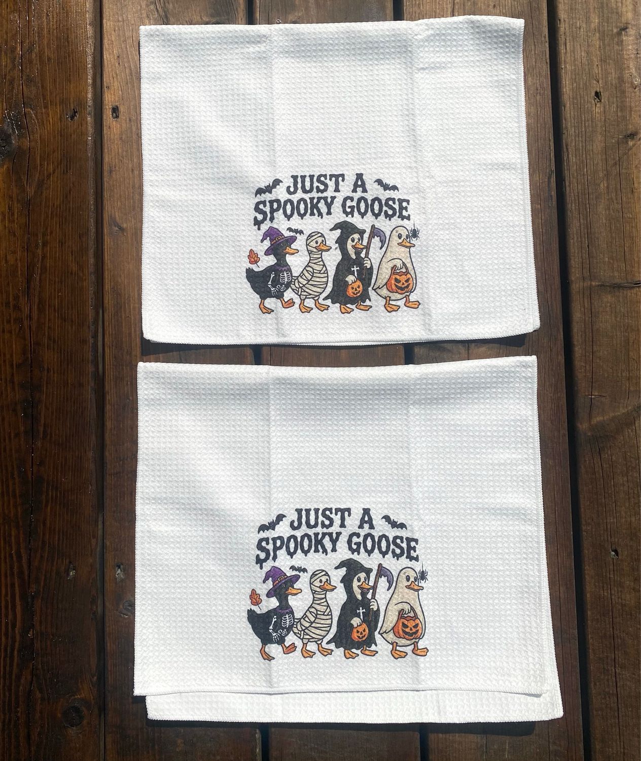 NEW 2 Pack Halloween Kitchen Towels