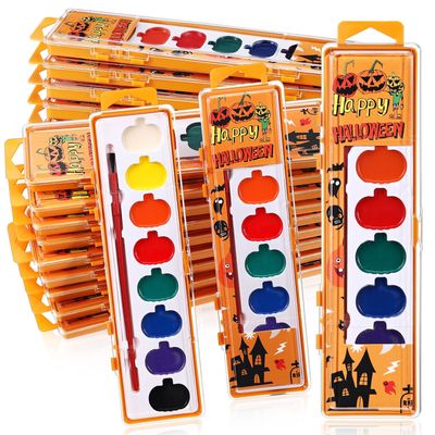 SEALED Kids Halloween Watercolour Painting Kit with Brush