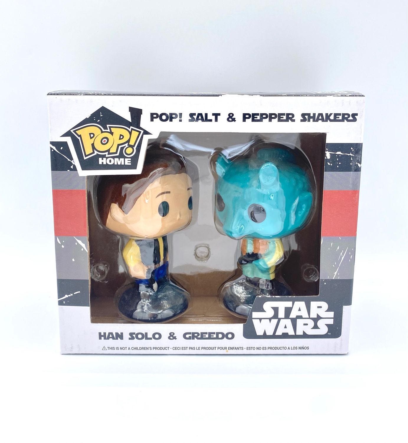 NEW Funko Pop Disney Star Wars Han Solo &amp; Greedo Salt &amp; Pepper Shakers
